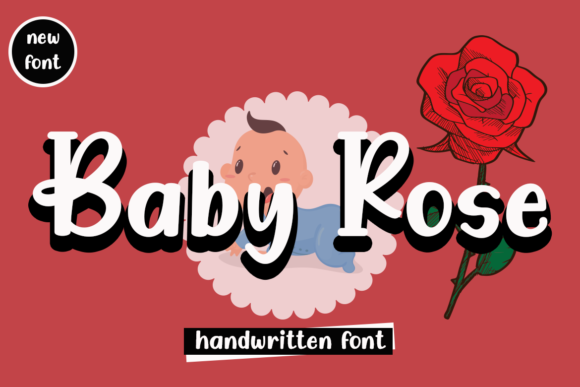 Baby Rose Font for Branding That Feels Fresh and Friendly