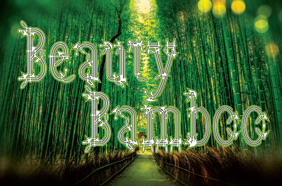 Beauty Bamboo: A Font That Elevates Branding