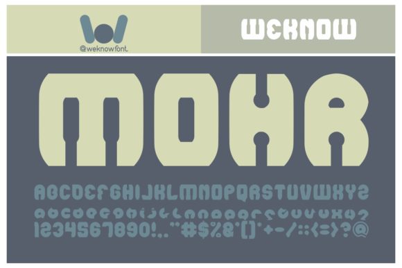 Boost Your Brand with the Mohr Display Font