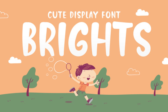 Brights Font for Editorial Design and Creative Projects