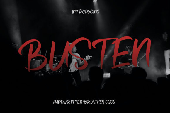 Busten Font for Bold Branding Projects