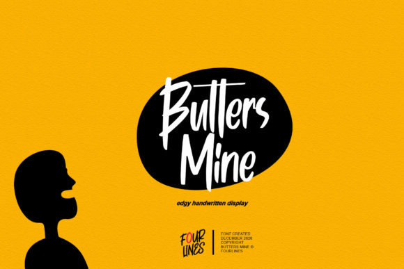 Butters Mine: A Laid-Back Display Font for Modern Branding