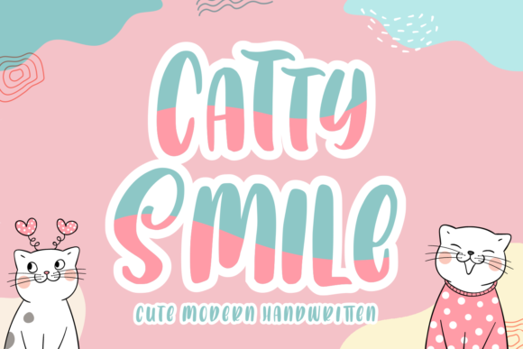 Catty Smile: A Playful Font for Editorial Design