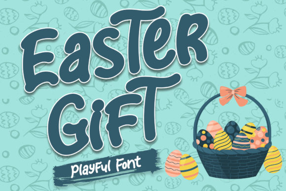 Easter Gift: A Playful Font for Branding Projects