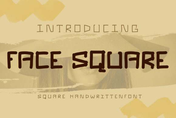 Face Square: A Stylish Display Font for Bold Branding
