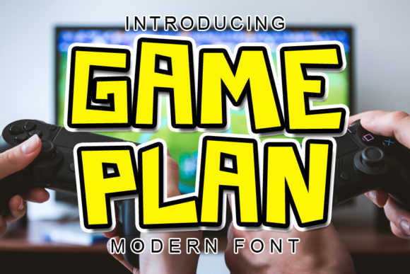 Game Plan Font for Web Design and Branding