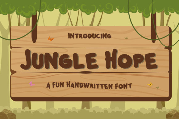 Jungle Hope: A Friendly Font for Branding That Feels Just Right