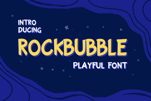 Rockbubble: A Playful Font for Editorial Design