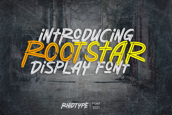 Rootstar: A Playful Display Font for Modern Web Design