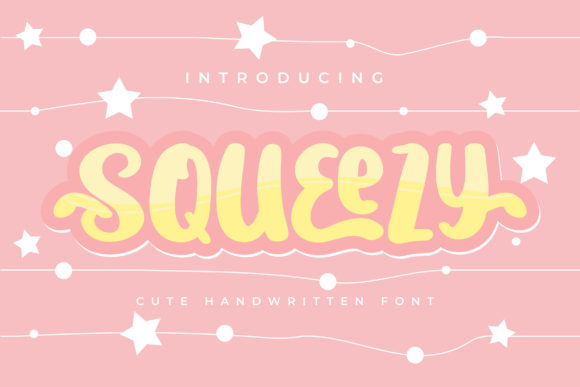 Squeezy Font for a Fresh Brand Look