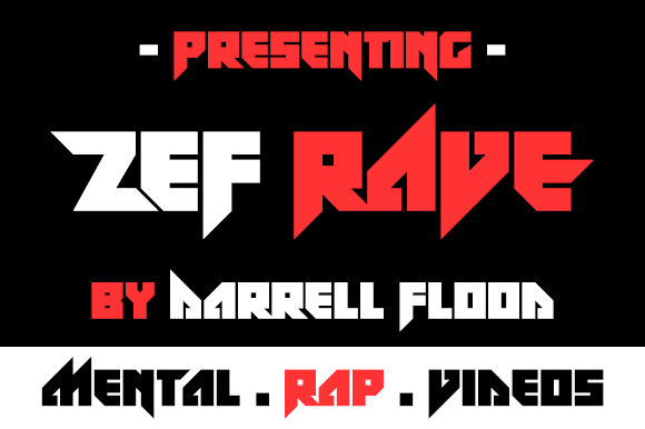 Zef Rave Font for Handmade Creations